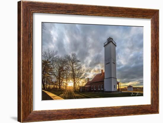 Presque Isle Lighthouse-5fishcreative-Framed Giclee Print