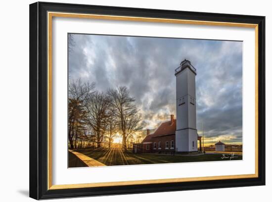 Presque Isle Lighthouse-5fishcreative-Framed Giclee Print