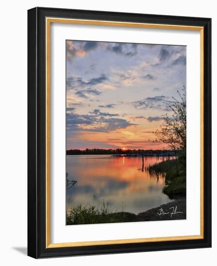 Presque Isle Morning 2-5fishcreative-Framed Giclee Print