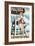 Presque Isle, Pennsylvania - Pinup Girl Lifeguard-Lantern Press-Framed Art Print