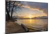 Presque Isle Sunrise-5fishcreative-Mounted Giclee Print