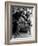 Press Agent Steve Hannagan on Phone as Assist. Joe Copps and Larry Smits Listen to His Conversation-Alfred Eisenstaedt-Framed Photographic Print