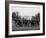 Press Correspondents and Photographers on White House Lawn-null-Framed Photographic Print