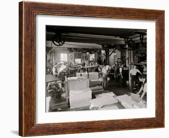 Press, Richmond Backus Co., Detroit, Mich.-null-Framed Photo