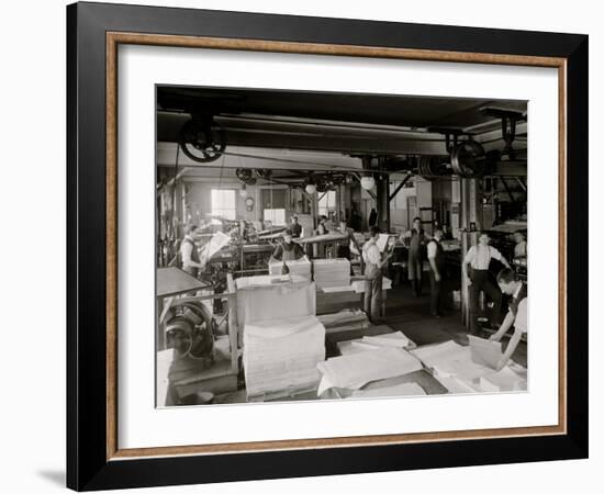 Press, Richmond Backus Co., Detroit, Mich.-null-Framed Photo