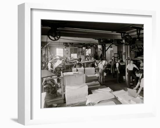 Press, Richmond Backus Co., Detroit, Mich.-null-Framed Photo