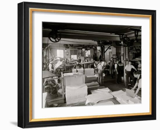 Press, Richmond Backus Co., Detroit, Mich.-null-Framed Photo