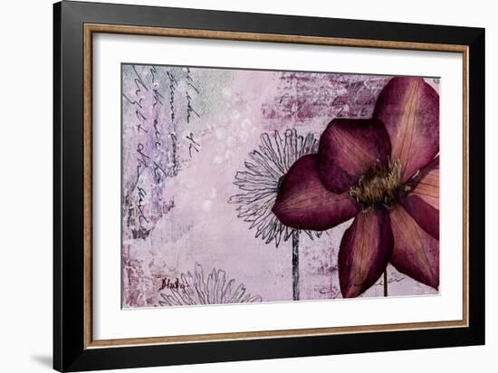 Pressed Flowers I-Patricia Pinto-Framed Art Print