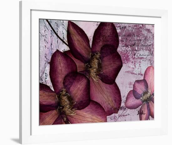 Pressed Flowers II-Patricia Pinto-Framed Art Print