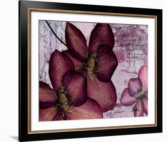 Pressed Flowers II-Patricia Pinto-Framed Art Print