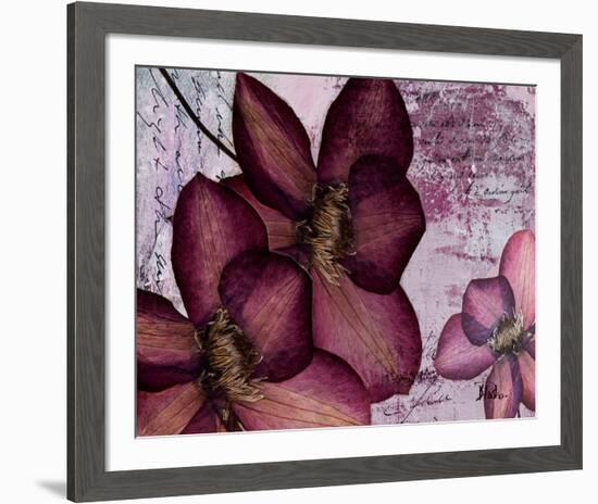 Pressed Flowers II-Patricia Pinto-Framed Art Print