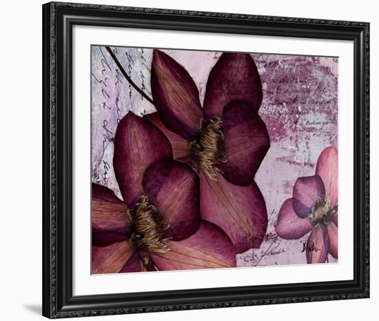 Pressed Flowers II-Patricia Pinto-Framed Art Print