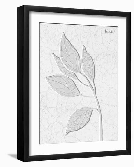 Pressed Plaques - Basil-Kristine Hegre-Framed Giclee Print