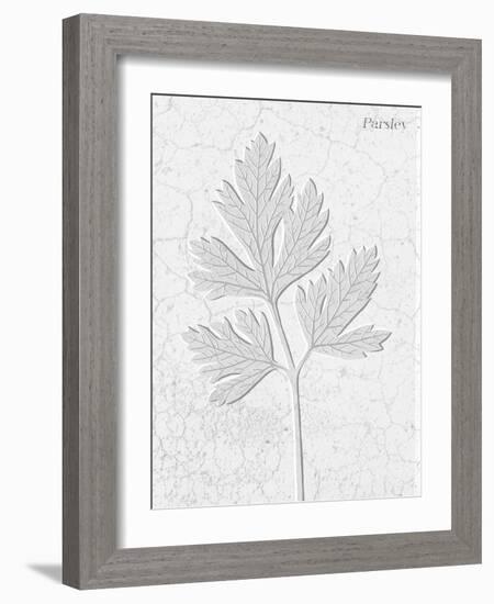 Pressed Plaques - Parsley-Kristine Hegre-Framed Giclee Print