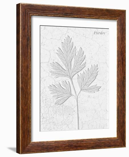 Pressed Plaques - Parsley-Kristine Hegre-Framed Giclee Print