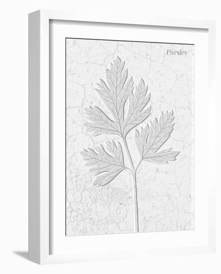 Pressed Plaques - Parsley-Kristine Hegre-Framed Giclee Print