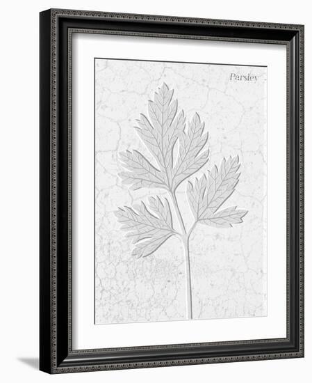 Pressed Plaques - Parsley-Kristine Hegre-Framed Giclee Print