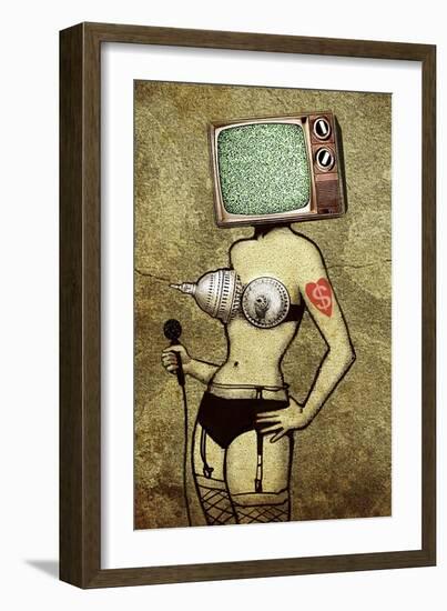 Presstitute-Anthony Freda-Framed Giclee Print