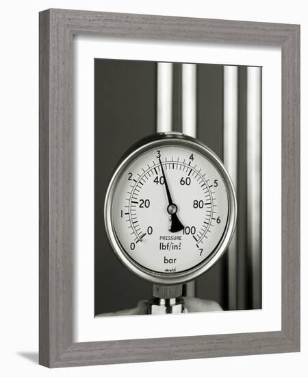 Pressure Gauge-Tony McConnell-Framed Photographic Print