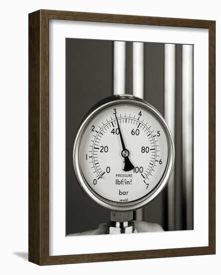 Pressure Gauge-Tony McConnell-Framed Photographic Print