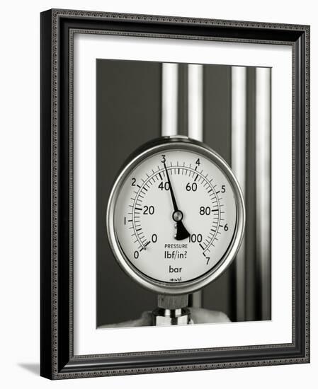 Pressure Gauge-Tony McConnell-Framed Photographic Print