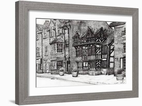 Prestbury Nat West Bank, 2009-Vincent Alexander Booth-Framed Giclee Print