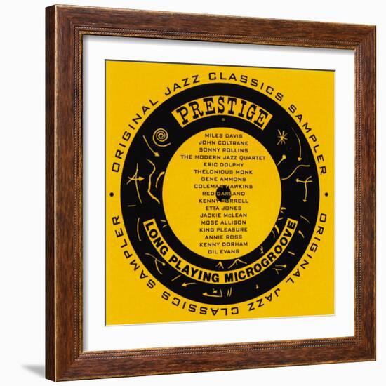 Prestige Sampler-null-Framed Art Print