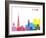 Preston Skyline Pop-paulrommer-Framed Art Print