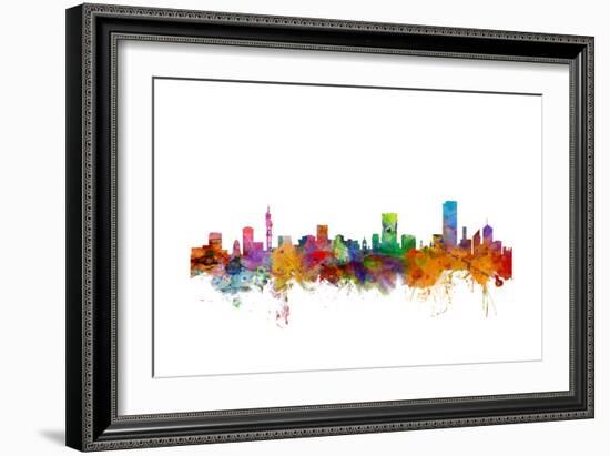 Pretoria South Africa Skyline-Michael Tompsett-Framed Art Print