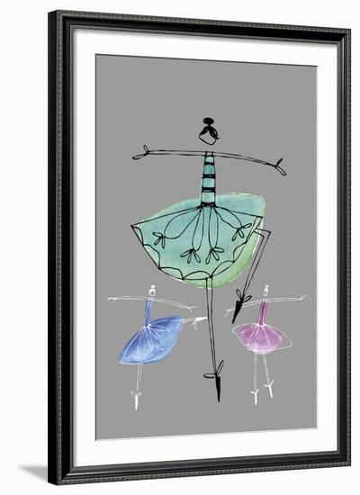 Pretty Ballerinas I-Callie Crosby and Rebecca Daw-Framed Giclee Print