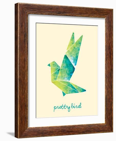 Pretty Bird-null-Framed Art Print