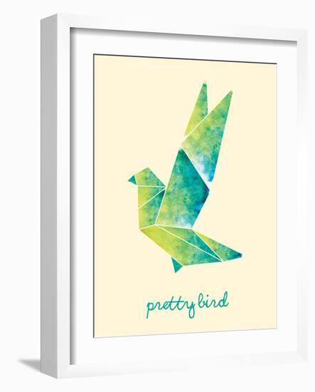 Pretty Bird-null-Framed Art Print