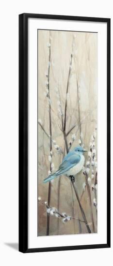 Pretty Birds Neutral II-Julia Purinton-Framed Art Print