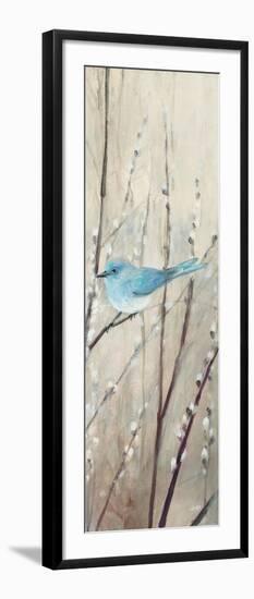 Pretty Birds Neutral III-Julia Purinton-Framed Art Print