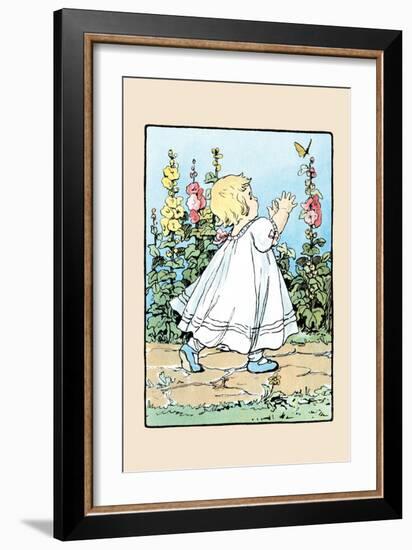 Pretty Butterfly-Julia Dyar Hardy-Framed Art Print