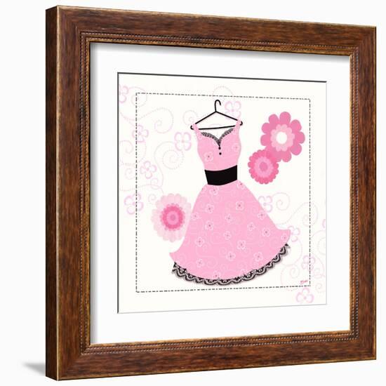 Pretty Chic-Bella Dos Santos-Framed Art Print