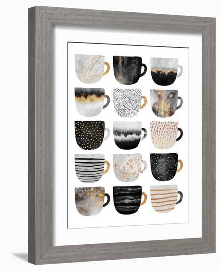 Pretty Coffee Cups-Elisabeth Fredriksson-Framed Giclee Print