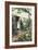 Pretty Cottage Garden-Alfred Augustus Glendenning-Framed Giclee Print