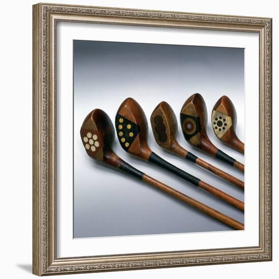 'Pretty faces' golf clubs, 1920s-Unknown-Framed Giclee Print