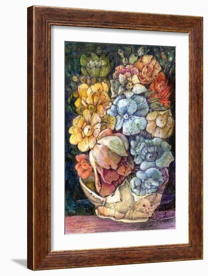 Pretty Flowers-Skarlett-Framed Giclee Print