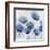 Pretty in Blue I-Isabelle Z-Framed Art Print