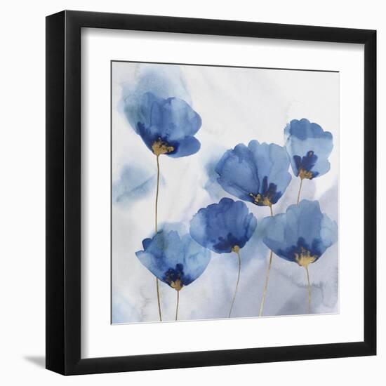 Pretty in Blue II-Isabelle Z-Framed Art Print