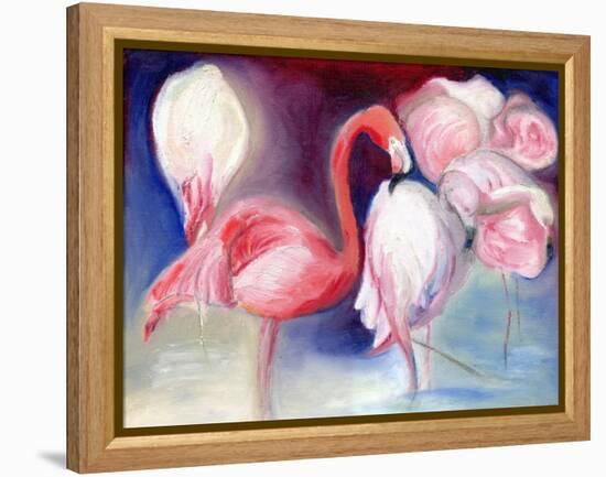 Pretty in Pink, 2012-Nancy Moniz-Framed Premier Image Canvas