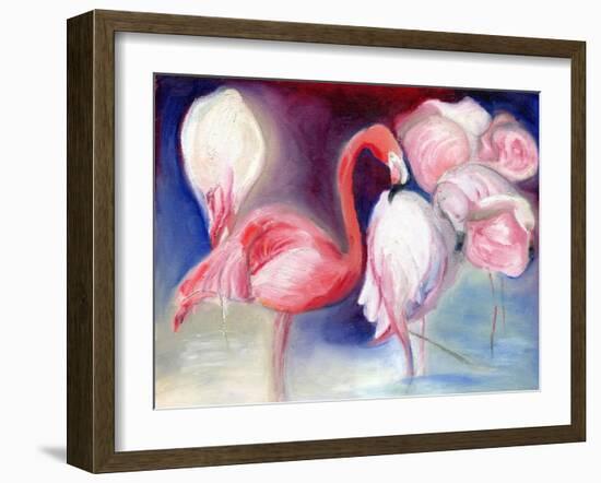 Pretty in Pink, 2012-Nancy Moniz-Framed Giclee Print