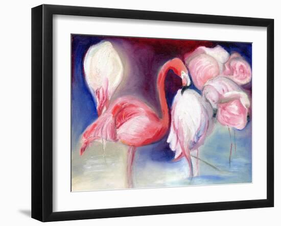 Pretty in Pink, 2012-Nancy Moniz-Framed Giclee Print