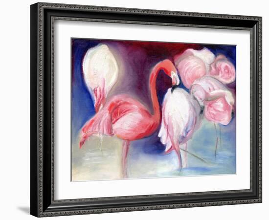 Pretty in Pink, 2012-Nancy Moniz-Framed Giclee Print