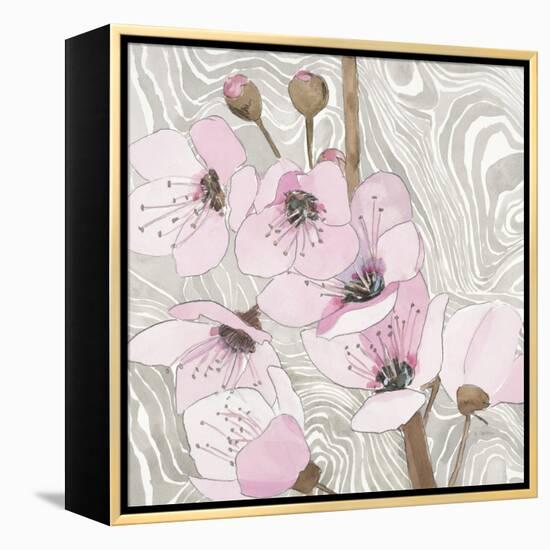 Pretty in Pink Blossoms 2-Megan Swartz-Framed Stretched Canvas