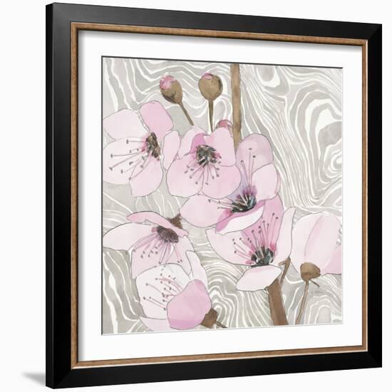 Pretty in Pink Blossoms 2-Megan Swartz-Framed Art Print