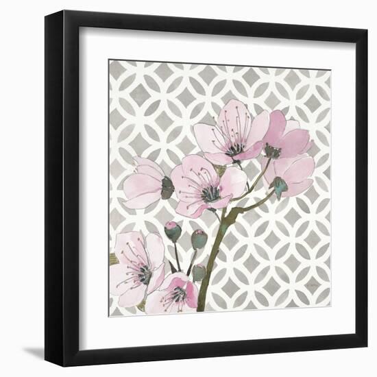 Pretty in Pink Blossoms 3-Megan Swartz-Framed Art Print