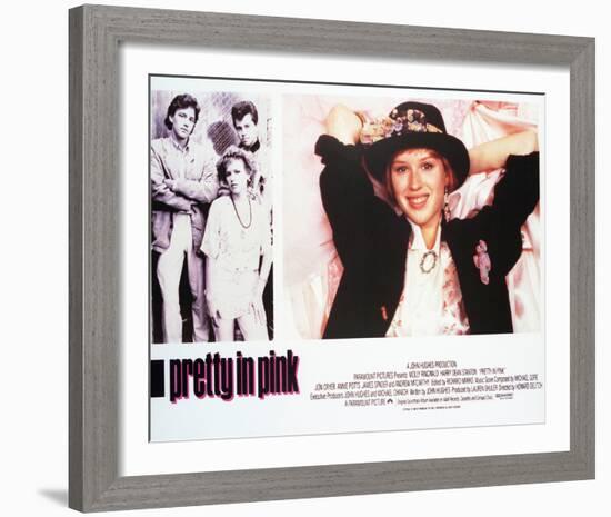 Pretty in Pink - Lobby Card Reproduction-null-Framed Photo